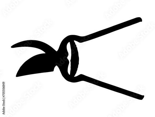 Vintage Tools Silhouette vector art