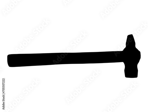 Vintage Tools Silhouette vector art