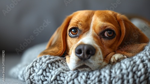 Beautiful Beagle Dog Isolated On White, Desktop Wallpaper Backgrounds, Background HD For Designer