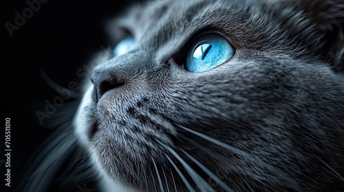 Blue Eyed Cat, Desktop Wallpaper Backgrounds, Background HD For Designer
