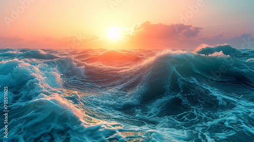 sunrise over the sea © AA