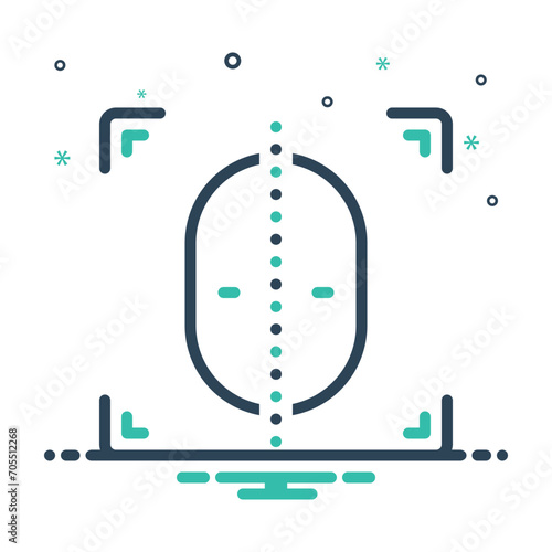 Mix icon for face detection