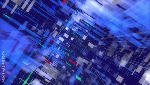 Wallpaper Mural 仮想空間のネットワーク Torontodigital.ca