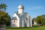 Medieval Church of St. Vlasius (1407). Veliky Novgorod, Russia