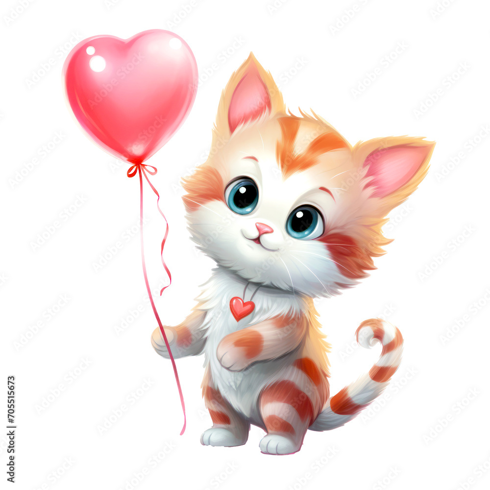 illustration of cute cat character mascot. isolated on transparent background illustration of cute cat character mascot. isolated on transparent background