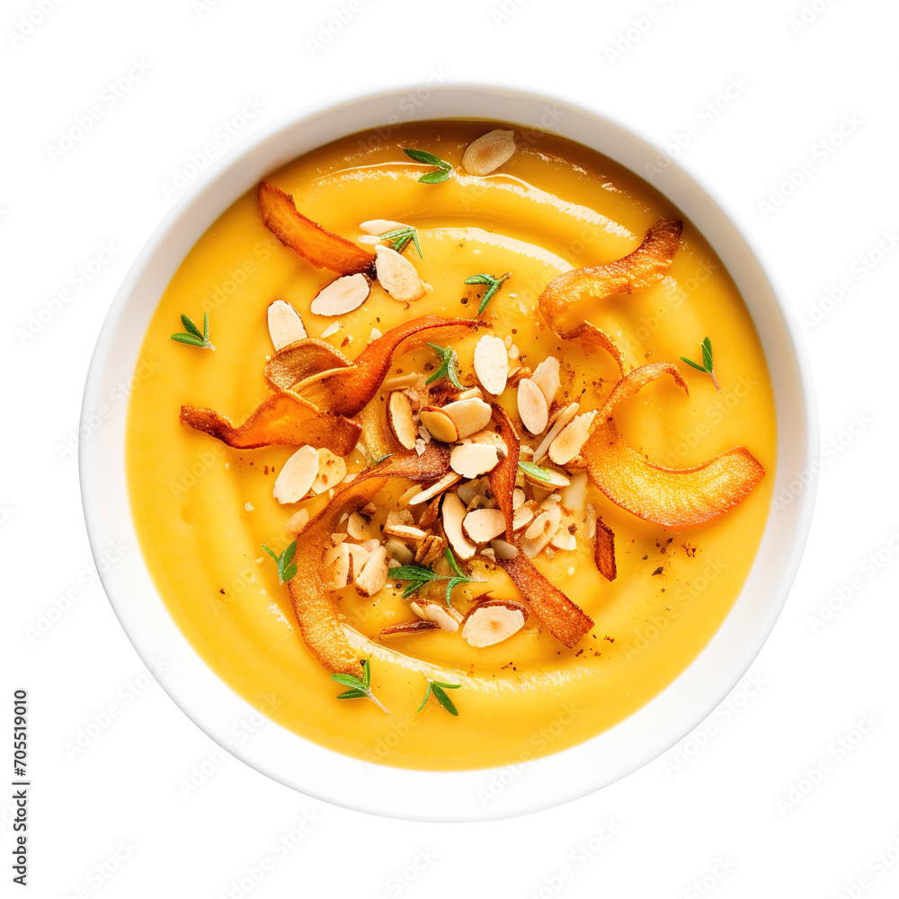 carrot soup in a bowl isolated on transparent background Remove png, Clipping Path, pen tool carrot soup in a bowl isolated on transparent background Remove png, Clipping Path, pen tool