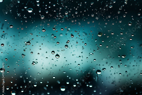 Gentle  abstract depiction of raindrops on a window.
