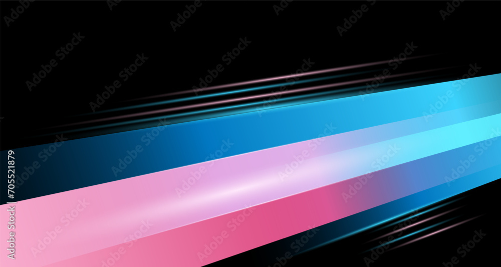 Abstract Realistic Neon Speed Motion Background. Illustration Light Render Of Digital Technology Abstract Realistic Neon Speed Motion Background. Illustration Light Render Of Digital Technology