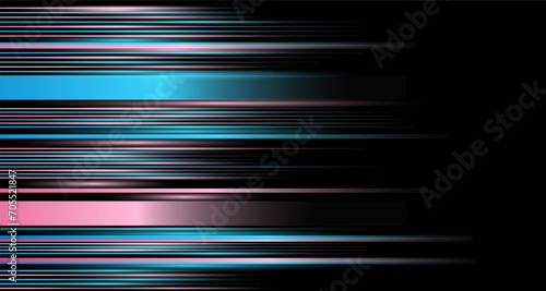 Abstract Neon Light Background. Illustration Light Render Of Digital Technology