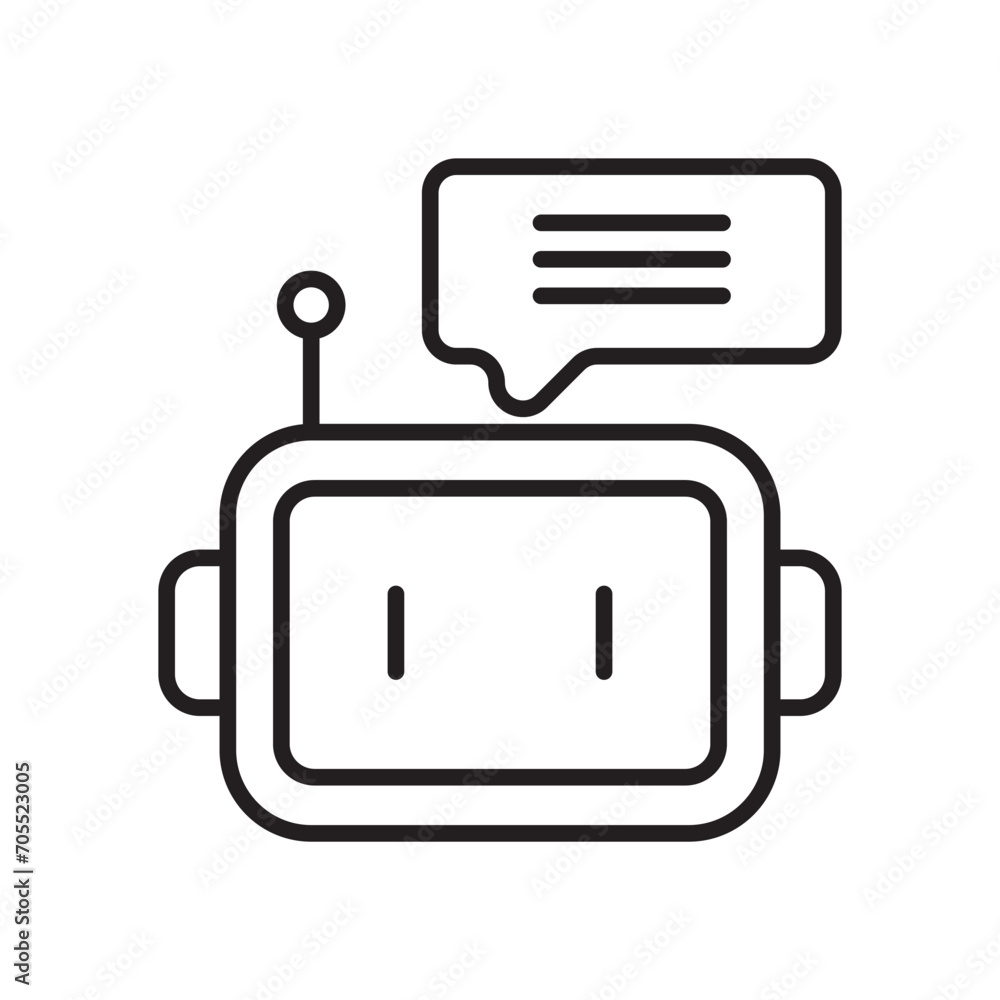 Artificial Intelligence Icon Artificial Intelligence Icon