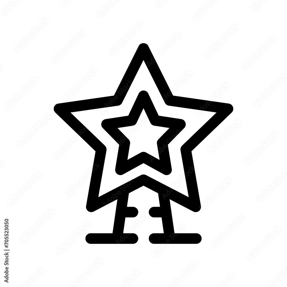 star line icon star line icon