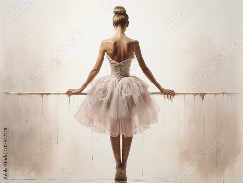 ballerina, balerina, balett, training, pose, illiustration, comic, 3d, generativ, ai, handmade, baletgirl, girl, pose, posing,m gym, studio, training, frau, bekleidung, gestalten, schönheit, leute, pe photo