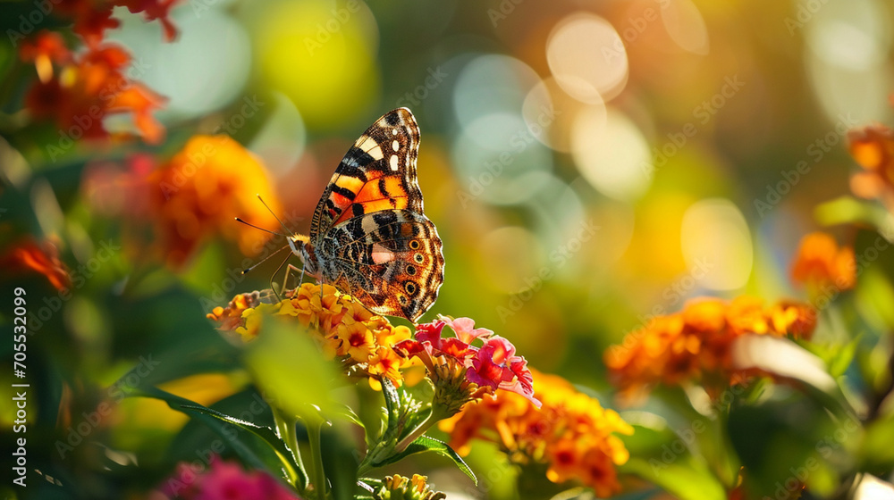 butterfly on flower