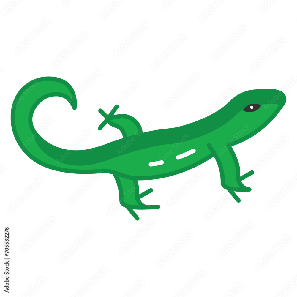 Obraz premium Scaled reptiles, ranging from tiny geckos to larger monitor lizards, displaying diverse adaptations.