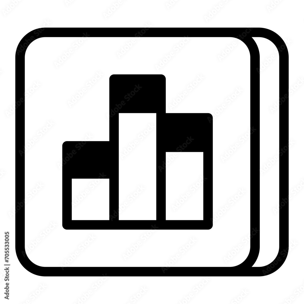 analytic dualtone icon analytic dualtone icon