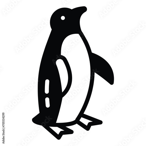  Flightless birds adapted to the cold, waddling and sliding on ice with endearing charm.