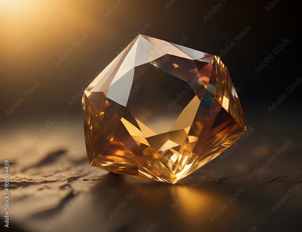 goldener Diamant goldener Diamant