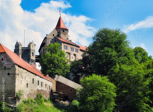 Gothic Castle Pernstejn - Europe  Czech Republic