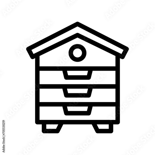 apiary line icon