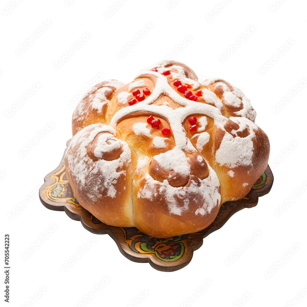Stylized Pan de Muerto, png Stylized Pan de Muerto, png