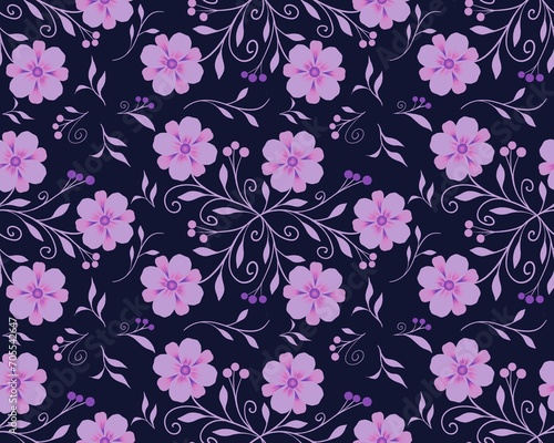 Seamless floral pattern, floral background