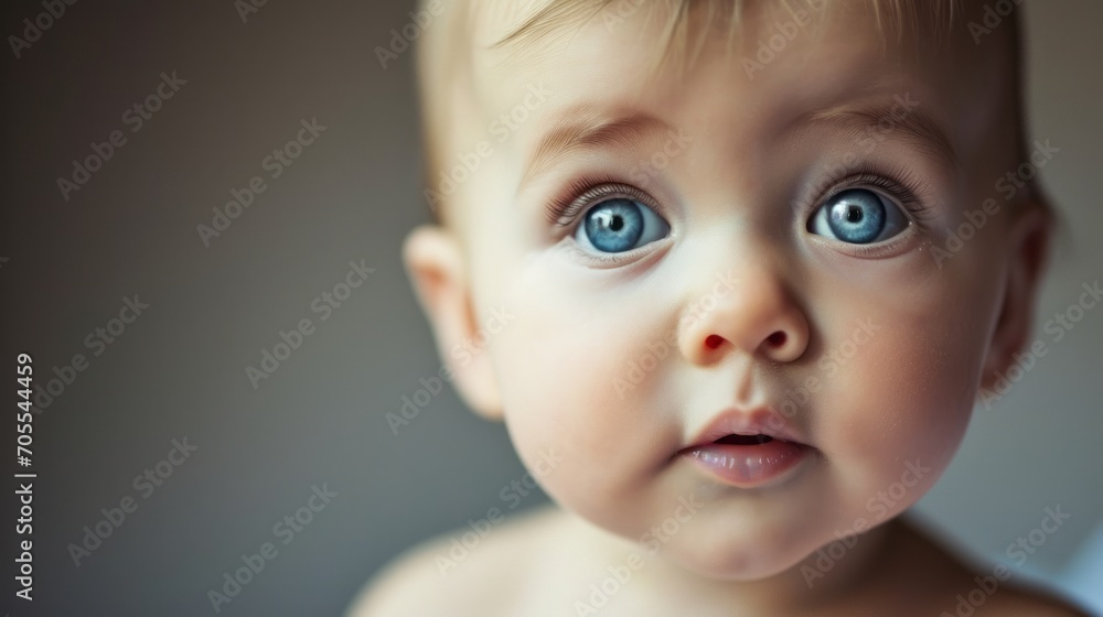 Close-Up Portrait of a Child with Blurred Face in Natural Light Close-Up Portrait of a Child with Blurred Face in Natural Light
