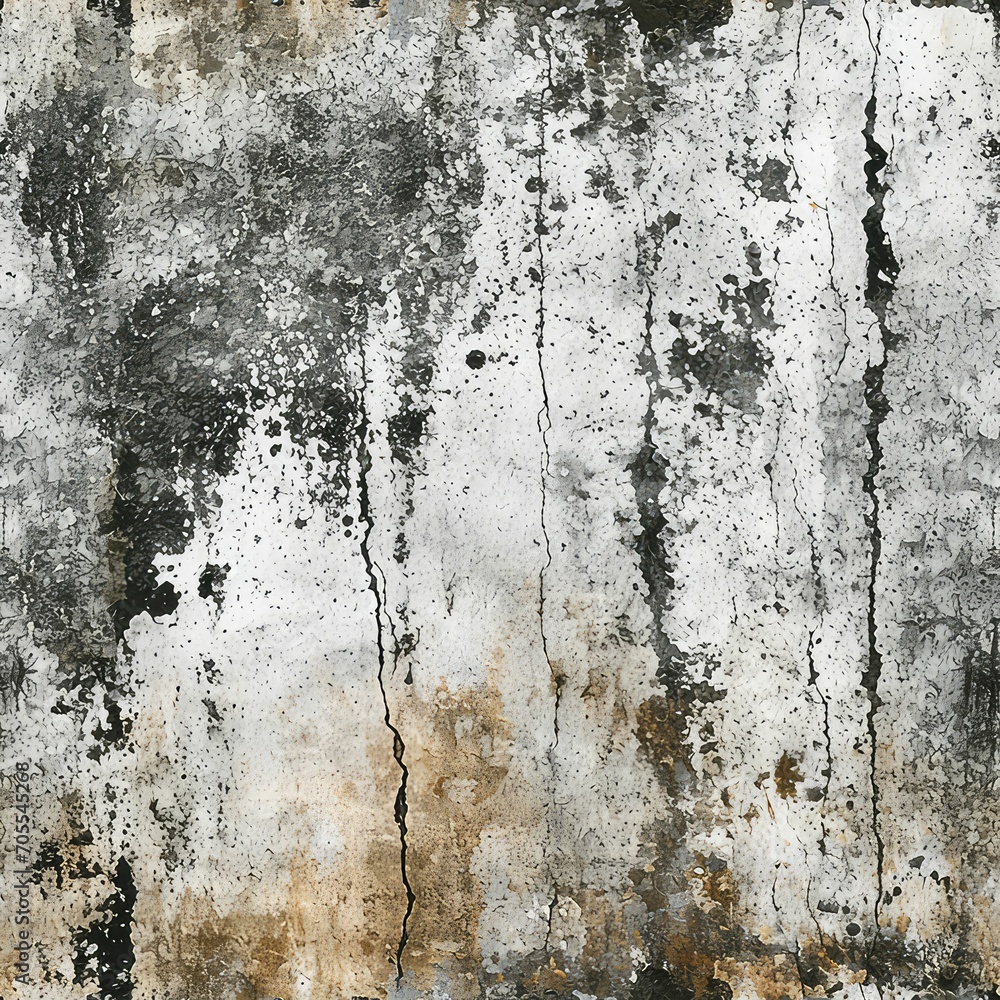 Fototapeta premium Seamless abstract grunge paint peel off texture background