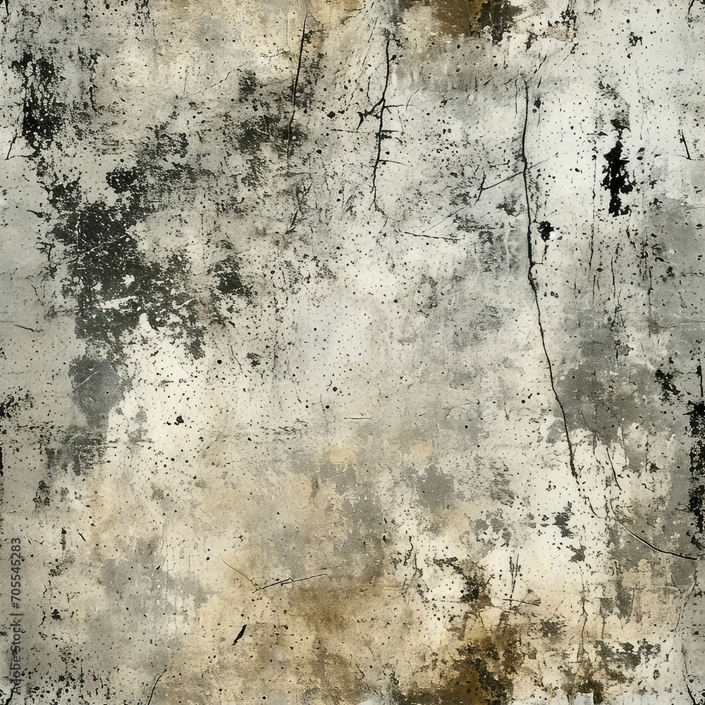 Fototapeta premium Seamless abstract grunge paint peel off texture background