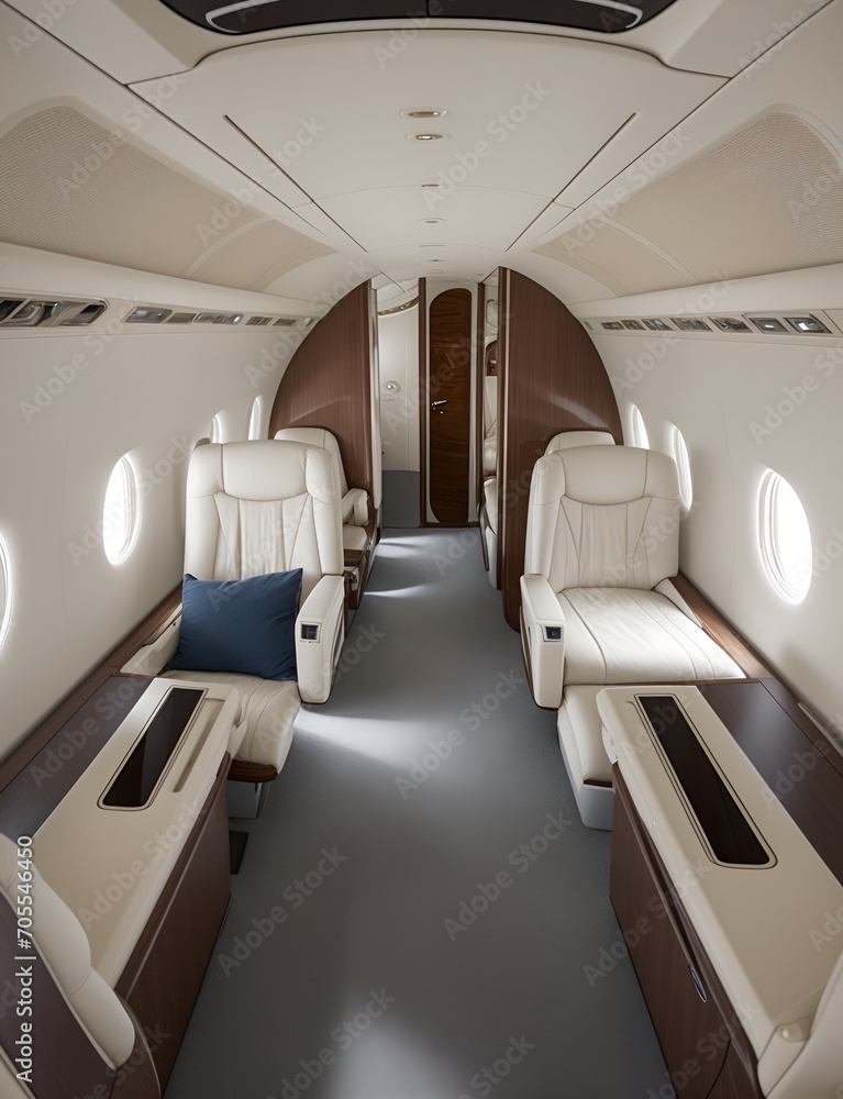 Obraz premium jet privado de alto lujo