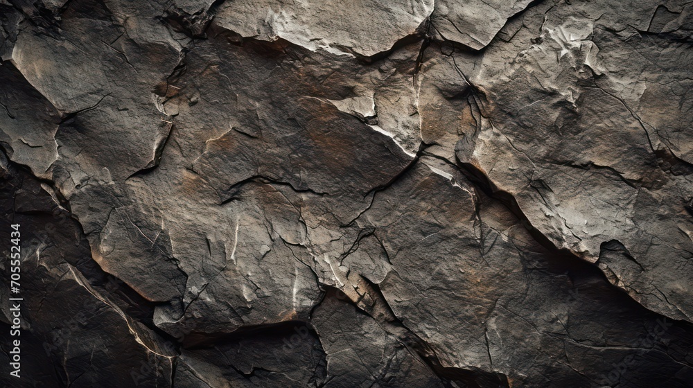 Rough mountain surface in dark brown with cracks, forming a textured rock background. Abundant space for design.
Rough mountain surface in dark brown with cracks, forming a textured rock background. Abundant space for design.