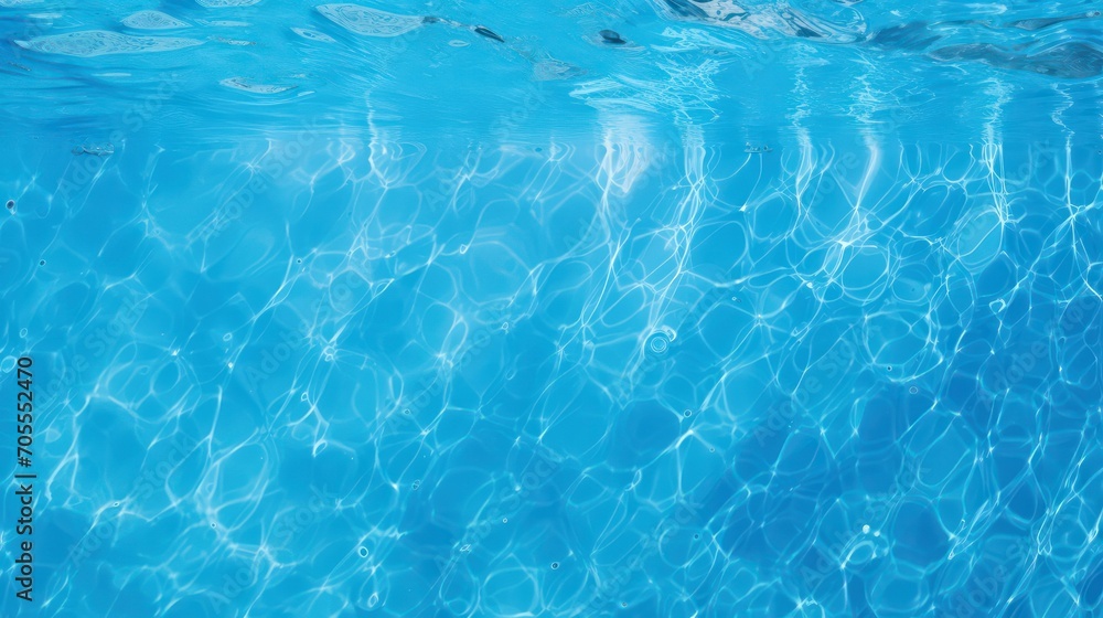 Obraz premium blue water background