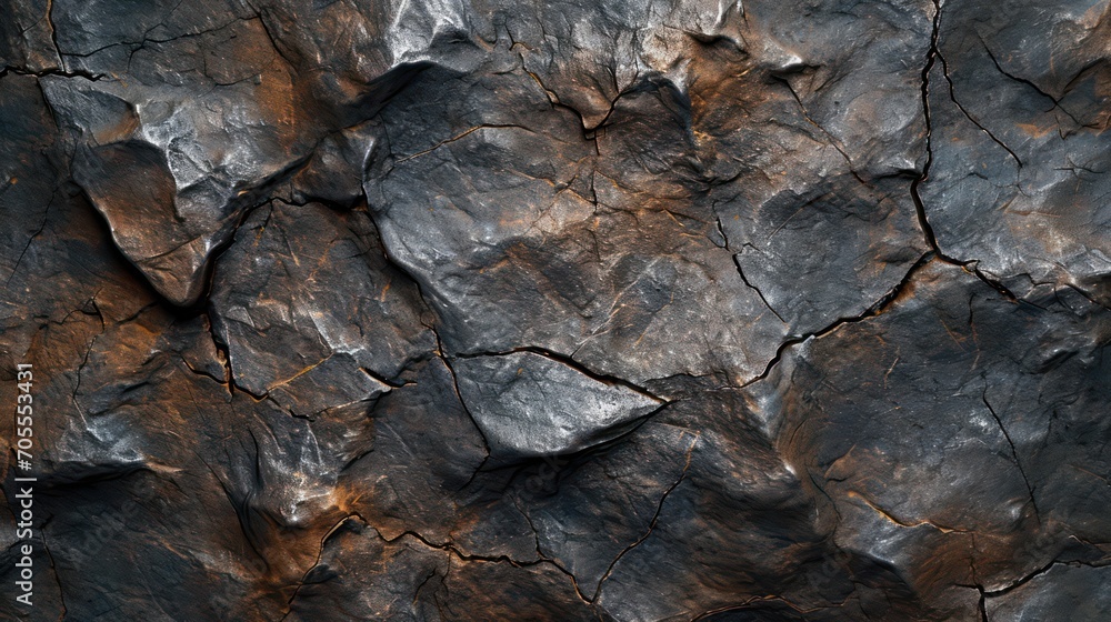 Rough mountain surface in dark brown with cracks, forming a textured rock background. Abundant space for design.
Rough mountain surface in dark brown with cracks, forming a textured rock background. Abundant space for design.