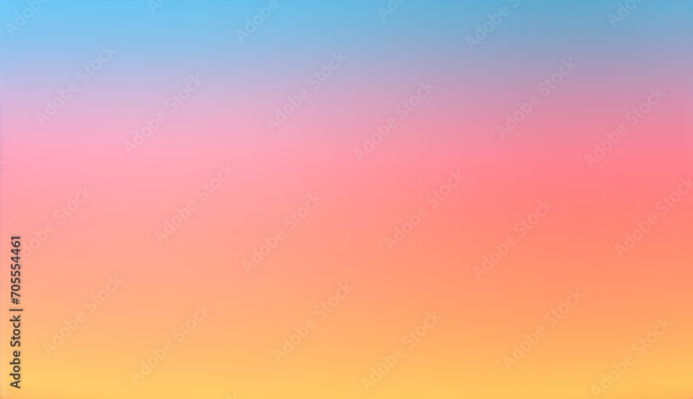 Workspace for creators and designers. Iridescent gradient. Copy space, working area. Brochure. Gamma. Inlay. Spectrum. Blurred tonal transition. Color graduation. Backdrop. Blue, pink, purple, yellow