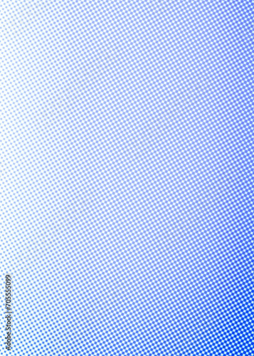 Blue gradient dots design vertical background, Usable for social media, story, banner, poster, Advertisement, events, party, celebration, and various graphic design works