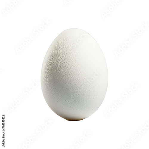 Single white egg