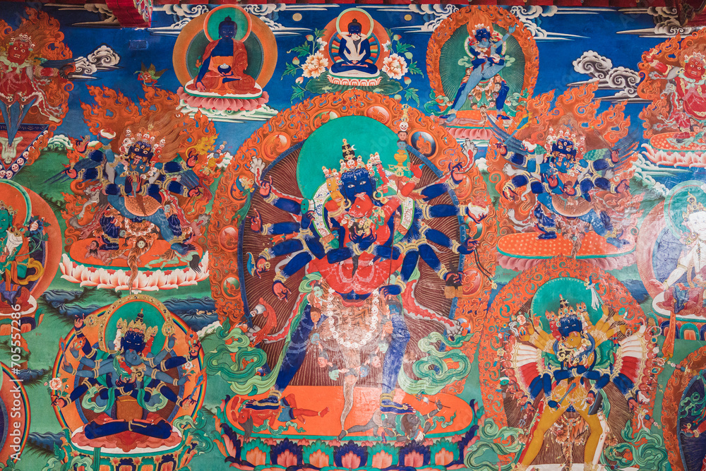 Chakrasamvara, Thangki, Buddhist Art, Tibetan Buddhism