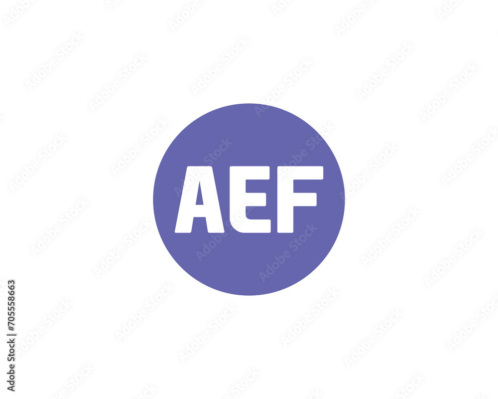AEF LOGO DESIGN VECTOR TEMPLATE AEF LOGO DESIGN VECTOR TEMPLATE