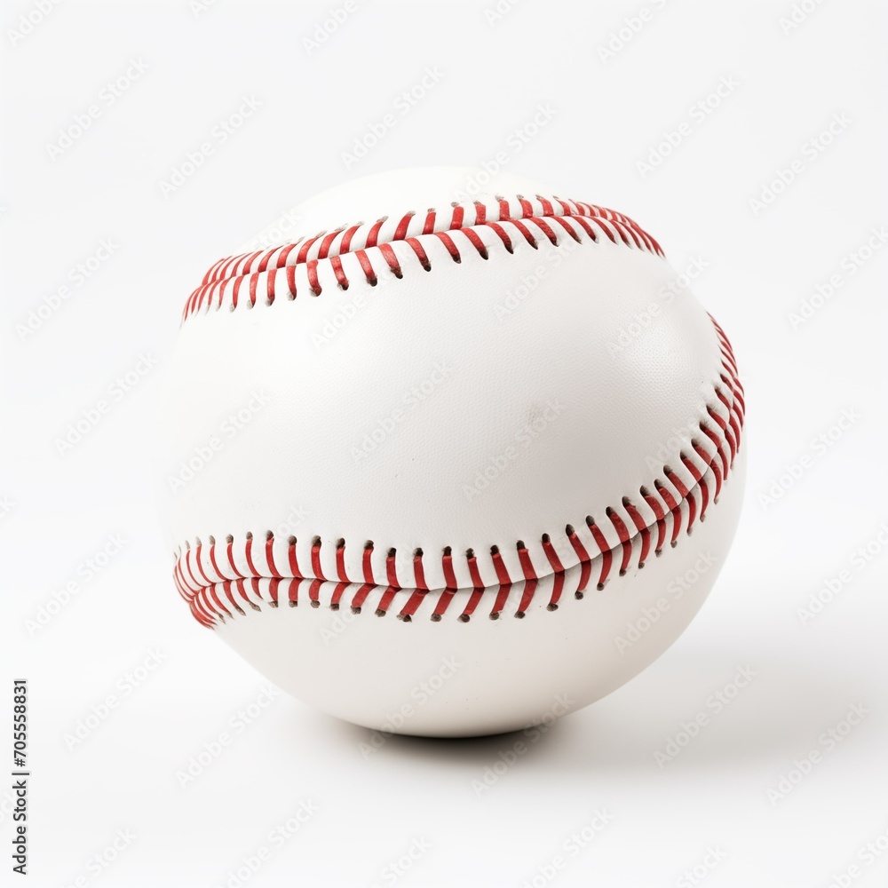 Baseball White Background Baseball White Background