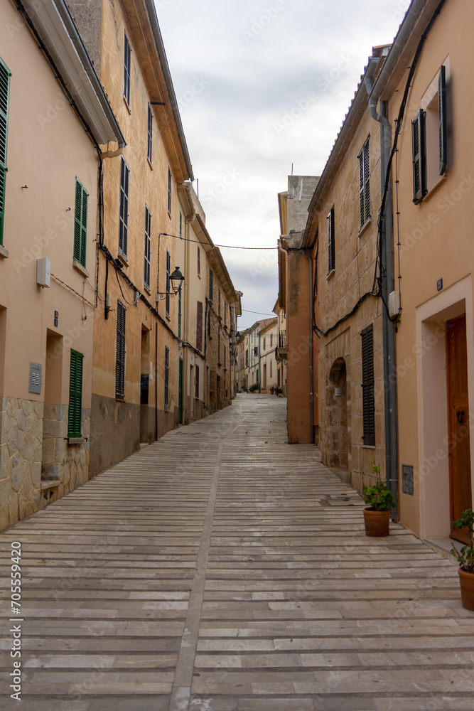 Little town in Mallorca, Spain