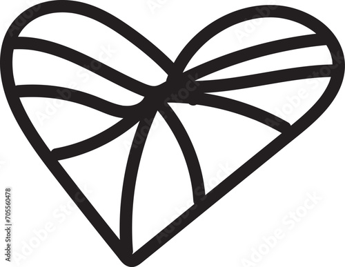 heart doodle, love symbol, background, illustration, valentine, valentines, drawing, scribble, outline