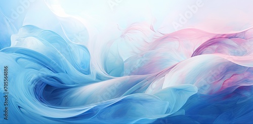 A painting of a colorful swirl of blues, in the style of textured backgrounds.