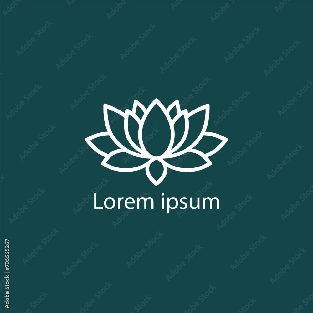  a logo for a yoga studio