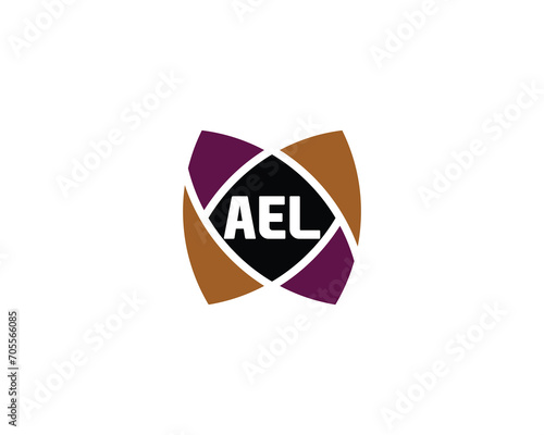 AEL LOGO DESIGN VECTOR TEMPLATE photo