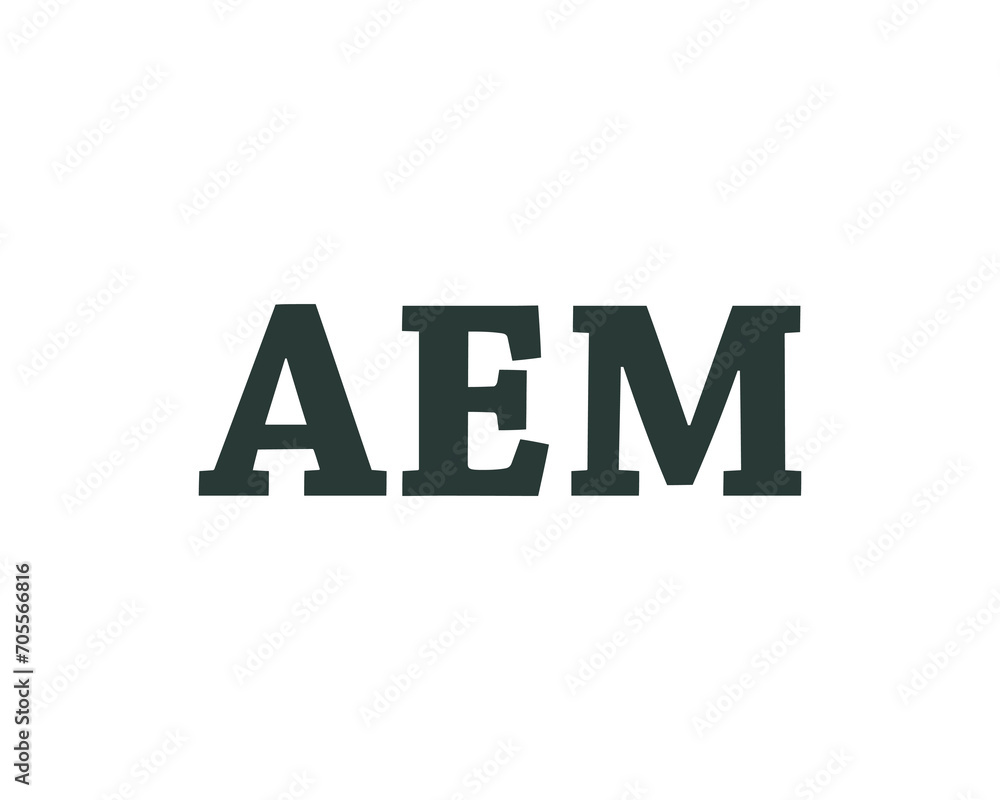 AEM LOGO DESIGN VECTOR TEMPLATE AEM LOGO DESIGN VECTOR TEMPLATE