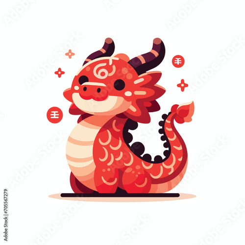 Welcome the Chinese New Year with our 2024 Dragon Icon! This charming design features a stylized dragon, a symbol of power, strength, and good luck in Chinese culture.