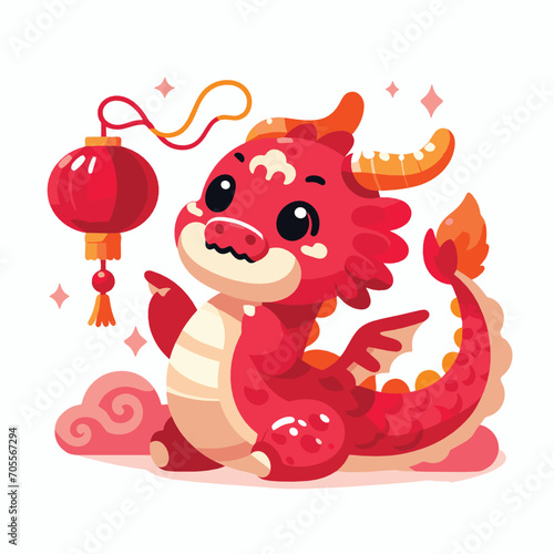 Welcome the Chinese New Year with our 2024 Dragon Icon! This charming design features a stylized dragon, a symbol of power, strength, and good luck in Chinese culture.