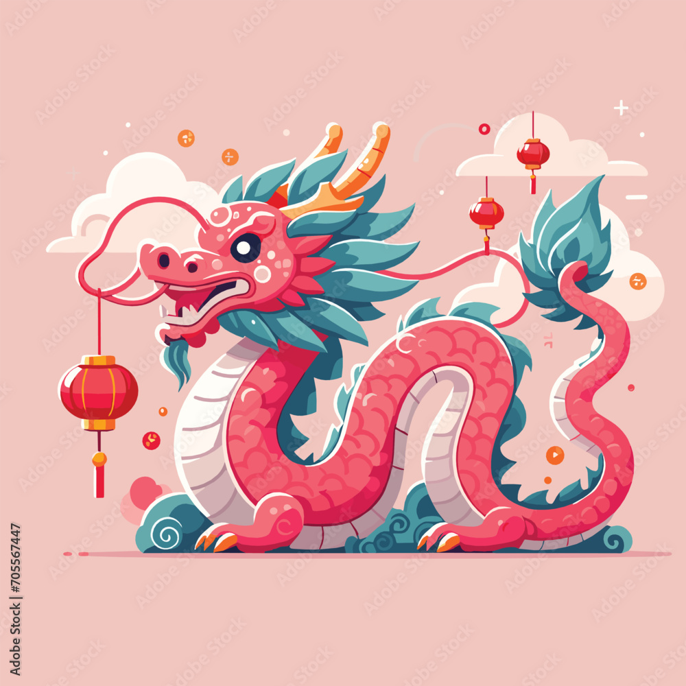 Welcome The Chinese New Year With Our 2024 Dragon Icon This Charming