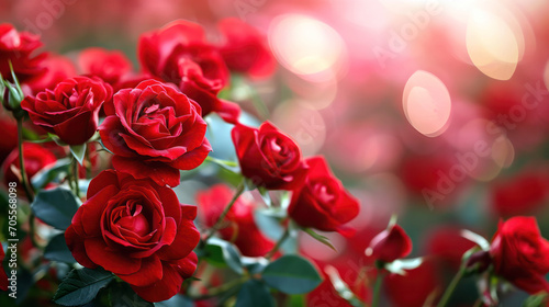 red roses background  valentine s day background
