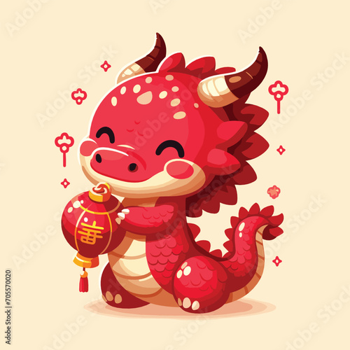 Welcome the Chinese New Year with our 2024 Dragon Icon! This charming design features a stylized dragon, a symbol of power, strength, and good luck in Chinese culture.