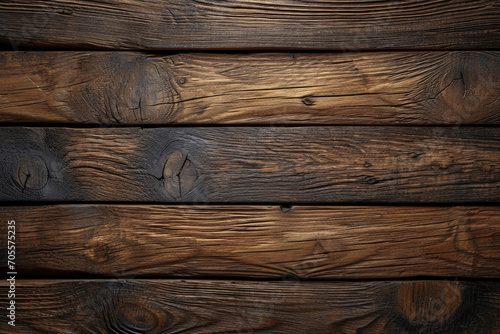 Old grunge dark textured wooden background The surface of the old brown wood texture.